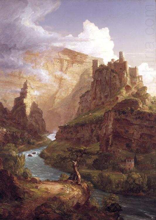 Thomas Cole Valley of the Vaucluse (mk13) china oil painting image